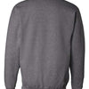 Hanes F260 - Blacks & Grays - Charcoal Heather Back