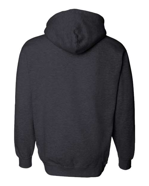 Independent Trading Co. IND4000 - Blacks & Grays - Charcoal Heather Back