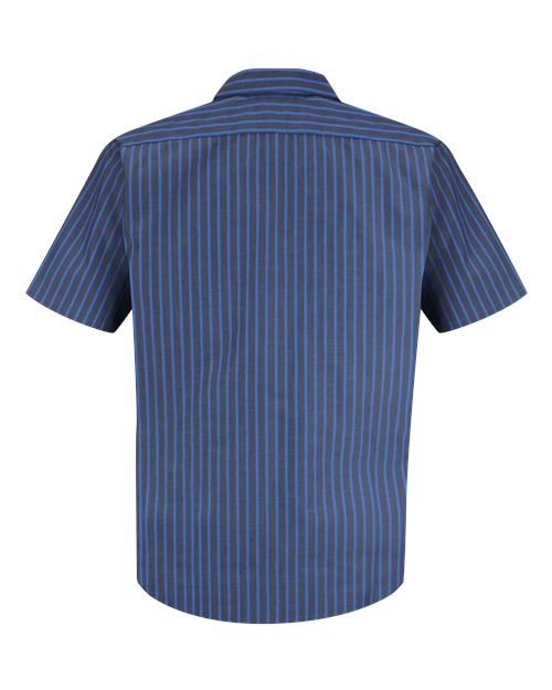 Red Kap SP24 - Other Colors - Grey/ Blue Stripe Back