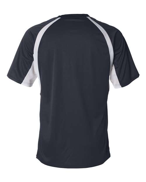 Badger 4144 - Whites & Neutrals 1 - Navy/ White Back