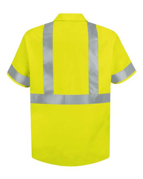 Red Kap SS24HV - HV-Fluorescent Yellow/ Green Back