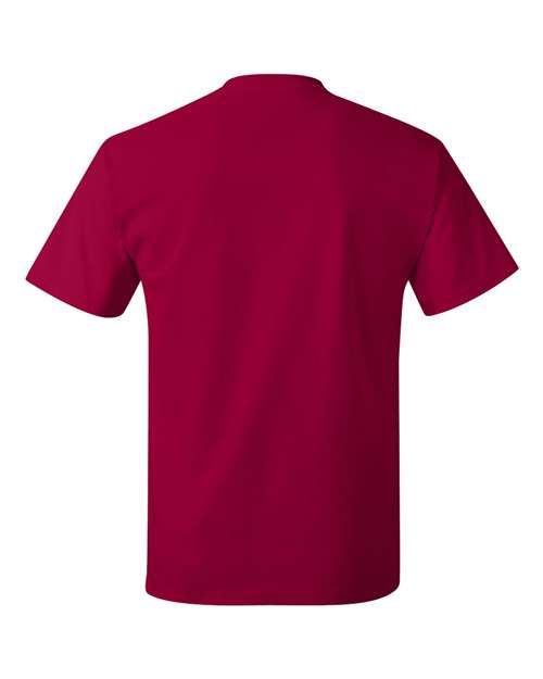 Hanes 5250 - Reds & Pinks - Deep Red Back
