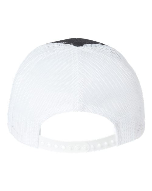 Classic Caps USA100 - Black/ White Back