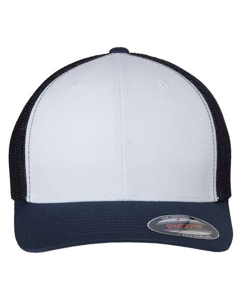 Flexfit 6511 - Navy/ White/ Navy