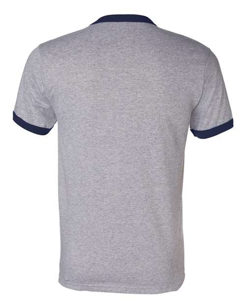Augusta Sportswear 710 - Blacks & Grays - Athletic Heather/ Navy Back