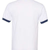 Augusta Sportswear 710 - Whites & Neutrals - White/ Navy Back