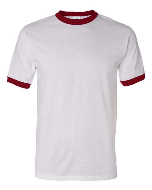 Augusta Sportswear 710 - Whites & Neutrals - White/ Red