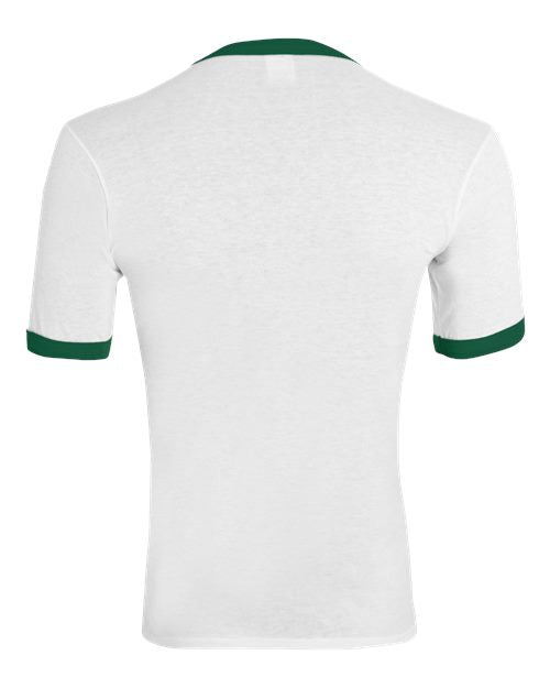 Augusta Sportswear 710 - Whites & Neutrals - White/ Dark Green Back