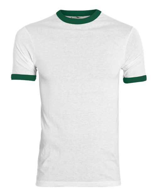 Augusta Sportswear 710 - Whites & Neutrals - White/ Dark Green