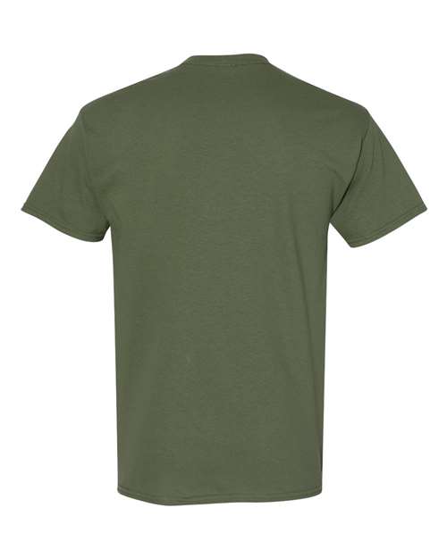 Gildan 5000 - Greens - Military Green Back