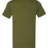 BELLA + CANVAS 3001 - Greens - Olive Back