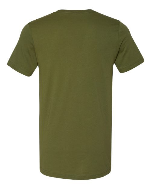 BELLA + CANVAS 3001 - Greens - Olive Back