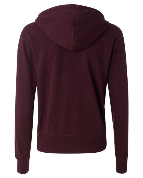 Independent Trading Co. PRM90HTZ - Burgundy Heather Back