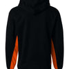 Badger 1454 - Blacks & Grays - Black/ Burnt Orange Back