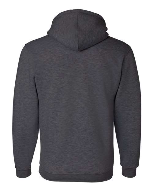 Bayside 960 - Blacks & Grays - Charcoal Heather Back