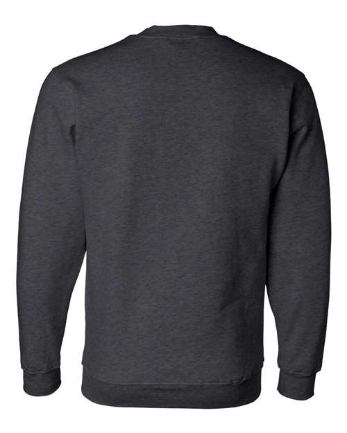 Bayside 1102 - Blacks & Grays - Charcoal Heather Back