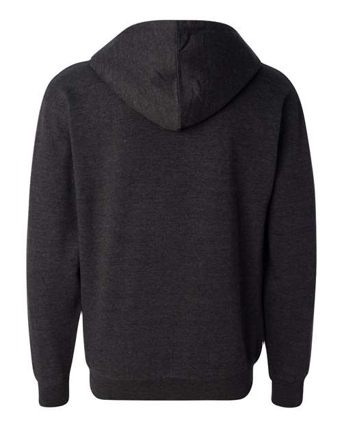 Independent Trading Co. SS4500Z - Blacks & Grays - Charcoal Heather Back