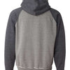 J. America 8885 - Smoke Heather/ Charcoal Heather Back