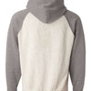 J. America 8885 - Oatmeal Heather/ Smoke Heather Back