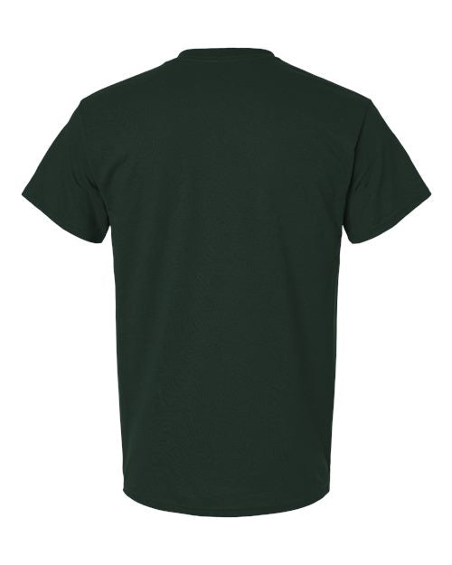 Gildan 8300 - Forest Green Back