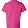 Hanes 5450 - Reds & Pinks - Wow Pink Back