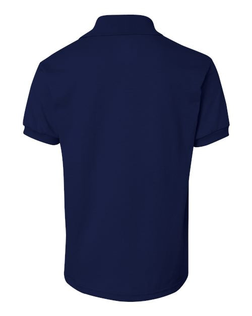 Hanes 054Y - Navy Back
