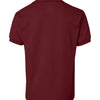 Hanes 054Y - Maroon Back