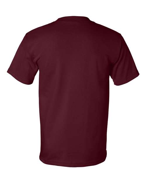 Bayside 5100 - Other Colors - Burgundy Back