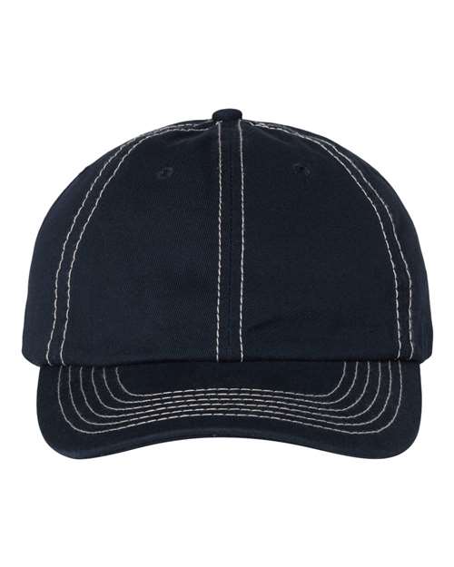 Valucap VC300A - Navy/ Stone Stitch