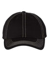 Valucap VC300A - Black/ Stone Stitch