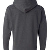 J. America 8830 - Blacks & Grays - Charcoal Heather Back