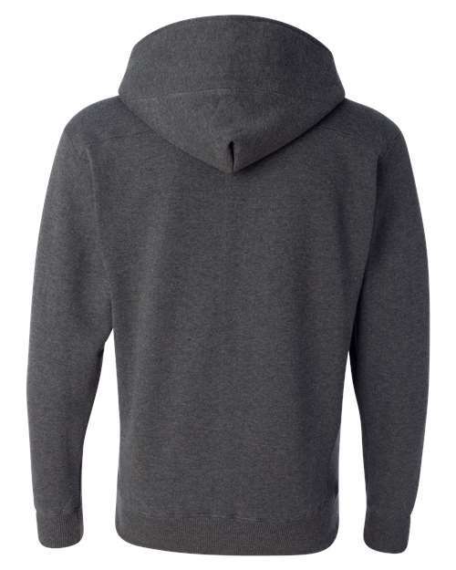 J. America 8830 - Blacks & Grays - Charcoal Heather Back