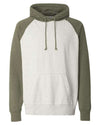 J. America 8885 - Oatmeal Heather/ Army Heather