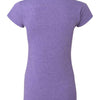 Gildan 64000L - Purples - Heather Purple Back