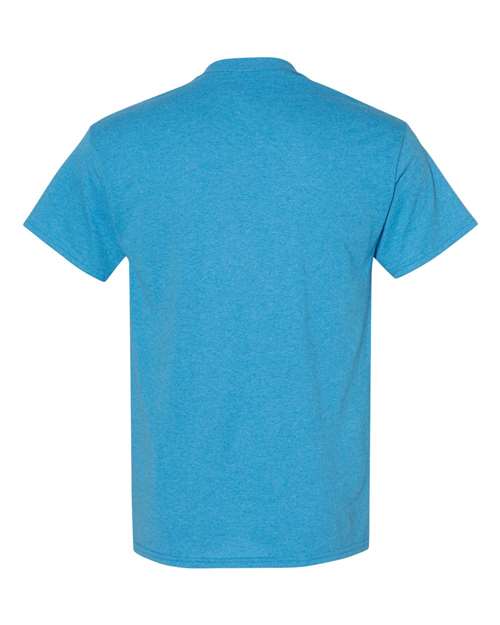 Gildan 5000 - Blues 1 - Heather Sapphire Back