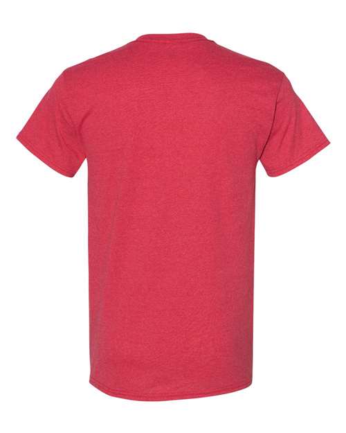 Gildan 5000 - Reds & Pinks - Heather Red Back