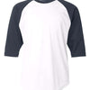 Badger 2133 - White/ Navy