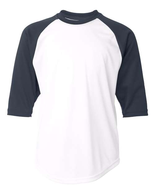 Badger 2133 - White/ Navy