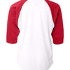 Badger 2133 - White/ Red Back