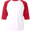 Badger 2133 - White/ Red