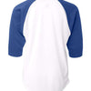 Badger 2133 - White/ Royal Back