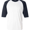 Badger 4133 - White/ Navy