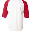 Badger 4133 - White/ Red Back