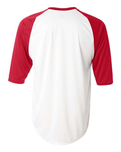 Badger 4133 - White/ Red Back
