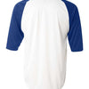Badger 4133 - White/ Royal Back
