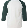 Champion T137 - White/ Dark Green Back