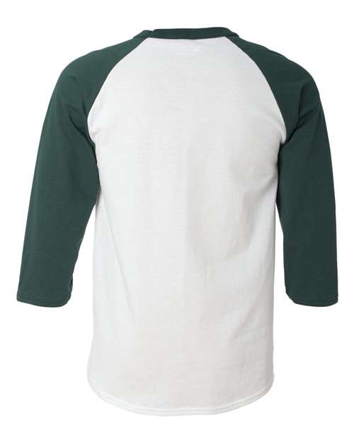 Champion T137 - White/ Dark Green Back