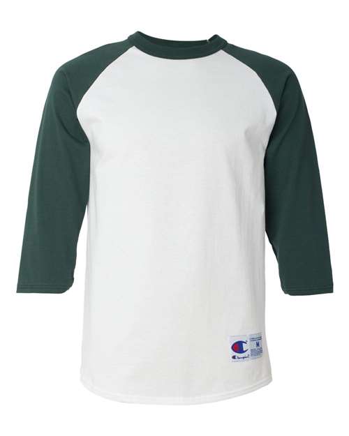 Champion T137 - White/ Dark Green