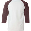 Champion T137 - White/ Maroon Back