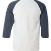Champion T137 - White/ Navy Back
